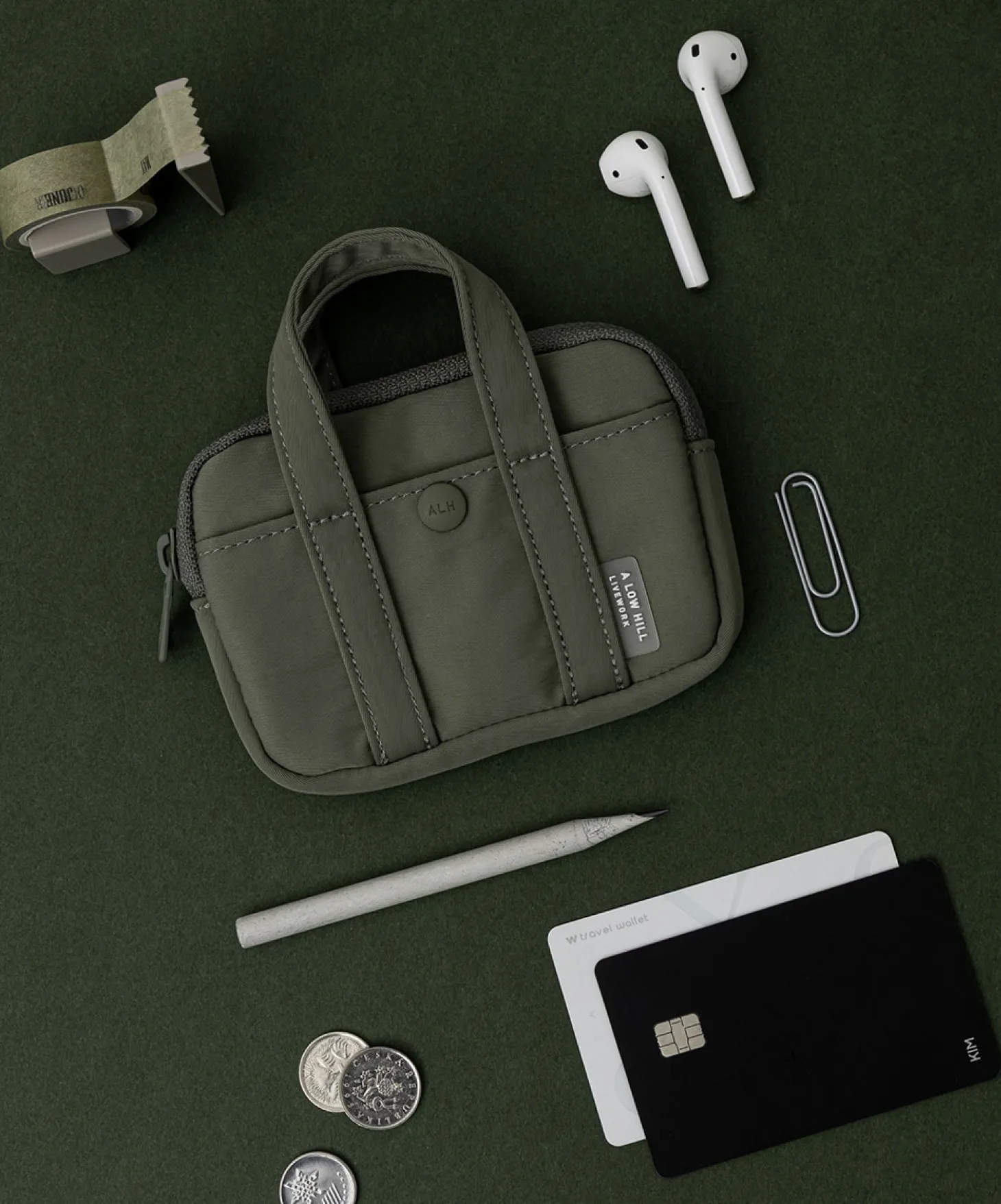 A Low Hill Pocket Card Pouch v7