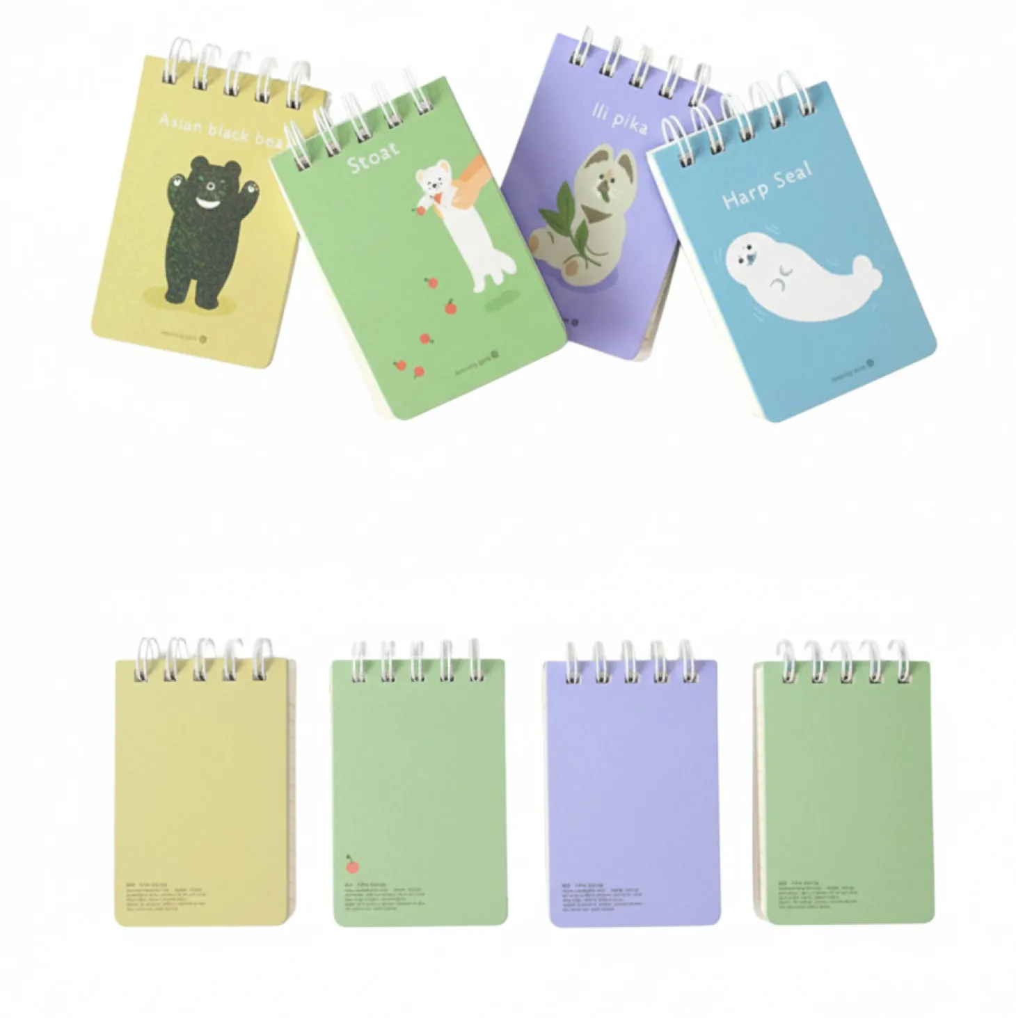 Animal Friends Pocket Flip Notebook