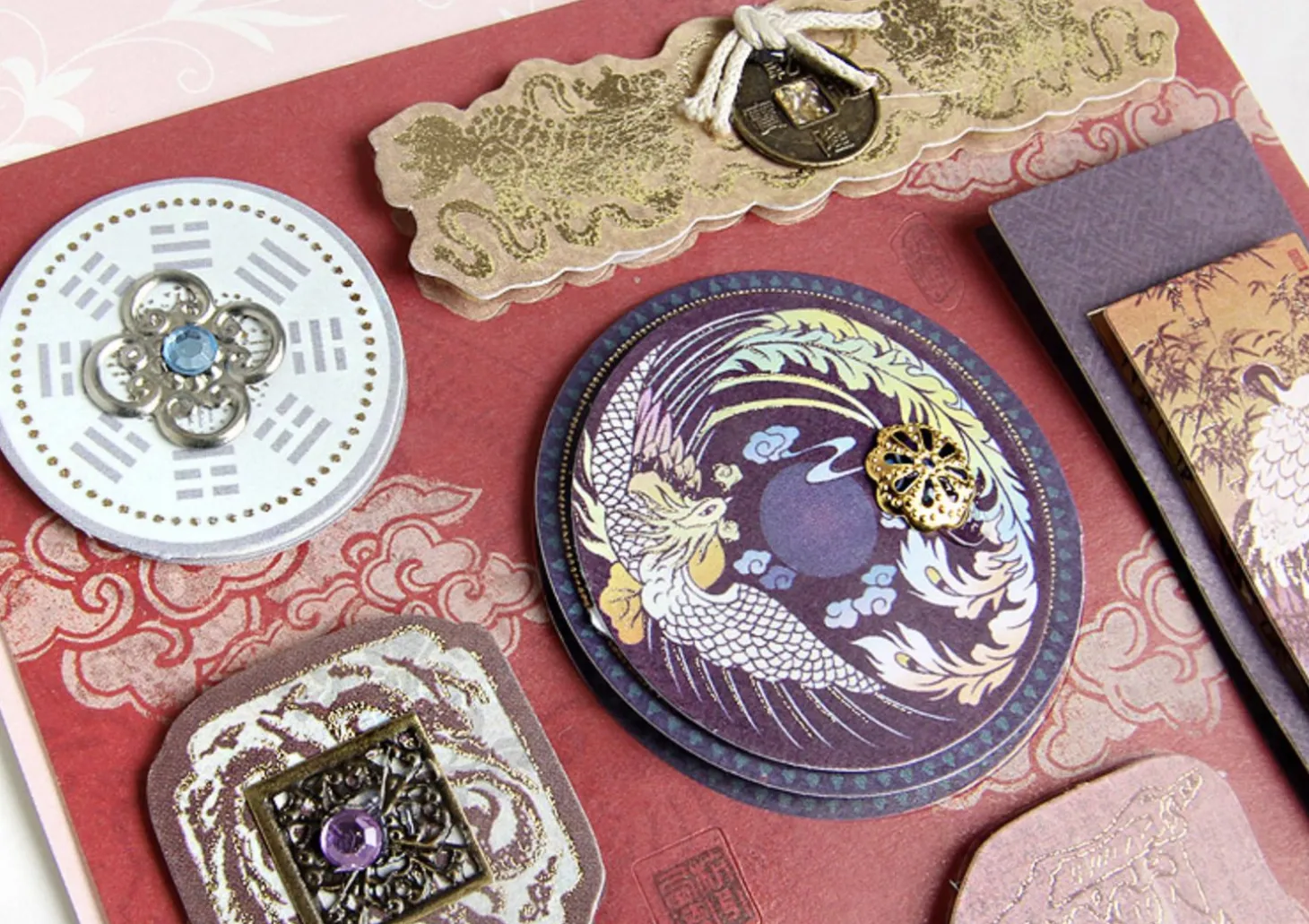 Asia Themed 3D Deco Sticker