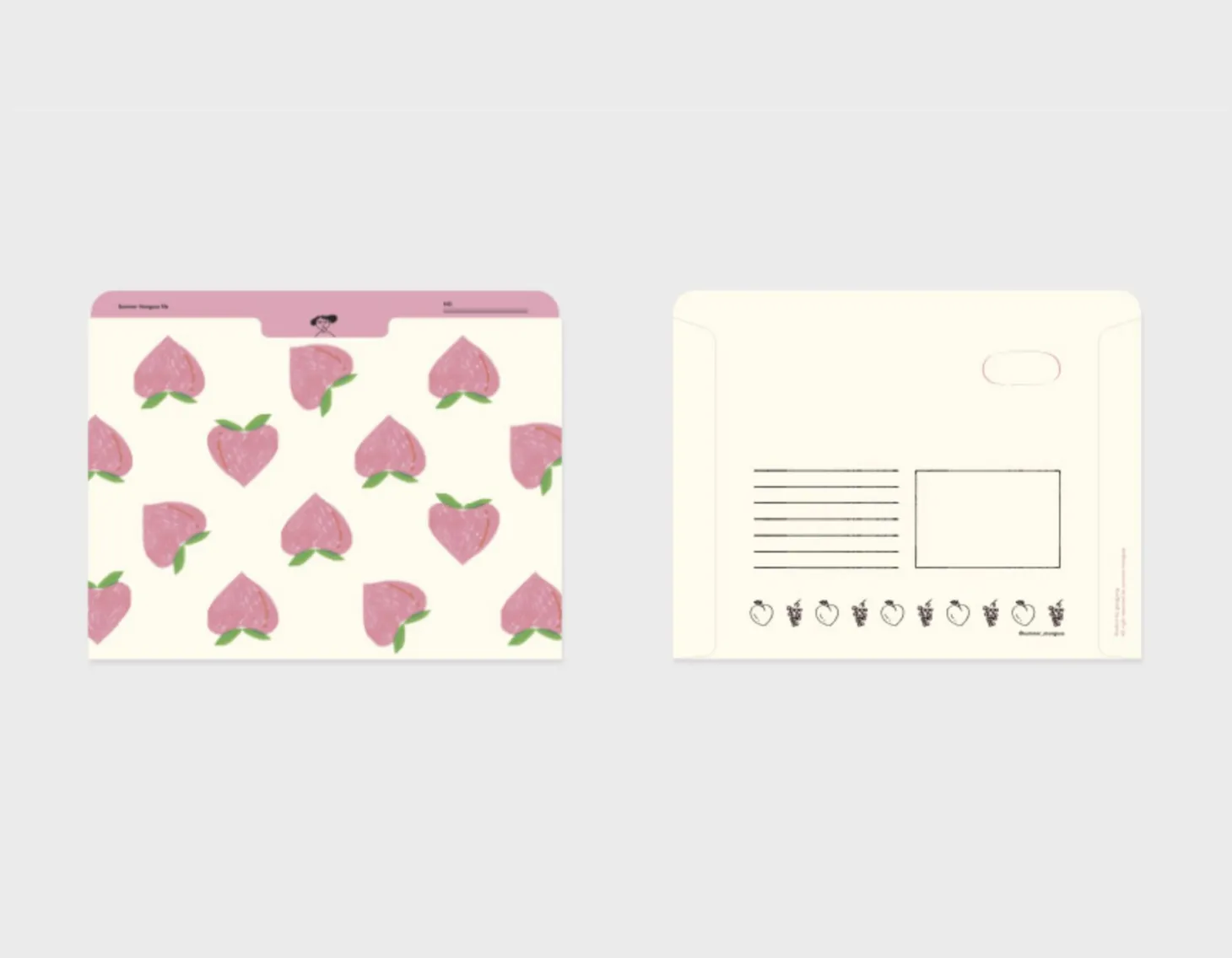 A5 Summer Archiving Pocket Holder