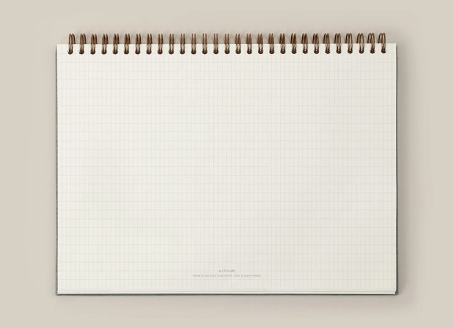 Attitude B5 Spiral Hardcover Weekly Planner