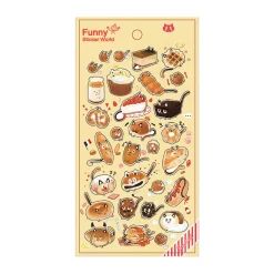 Bakery Cat Emoji Sticker