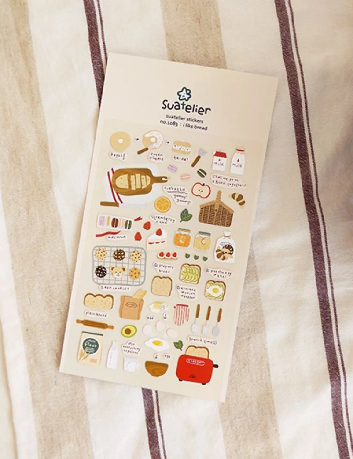 Baking Deco Sticker