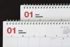 2026-2027 Basic Desk Calendar