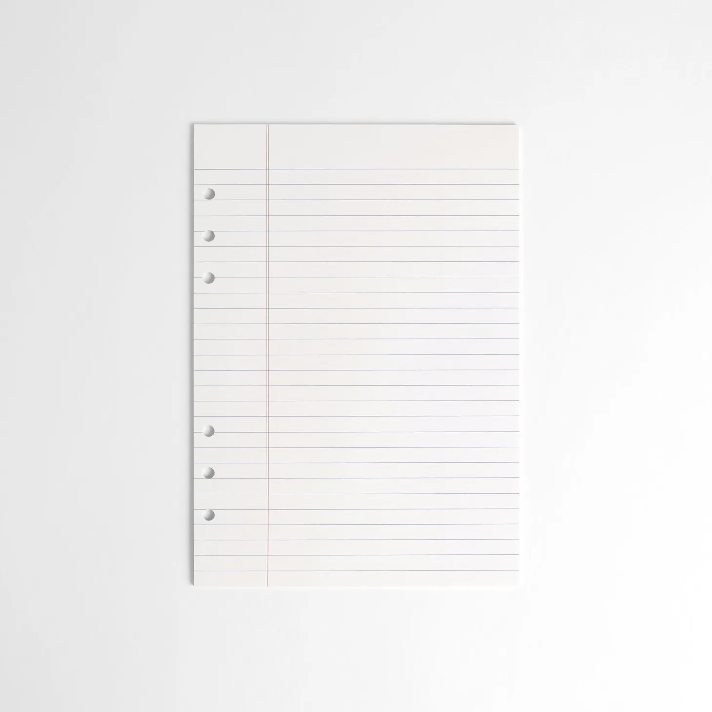 Basic 6 Ring A5 Note Refill