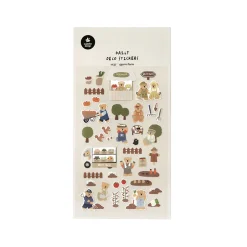 Bear Farm Deco Sticker