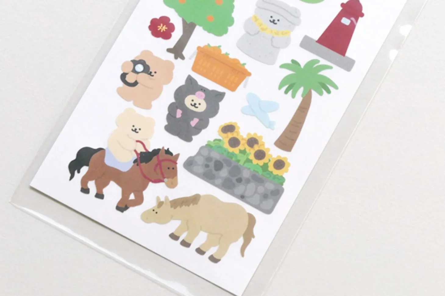 Bear Series Deco Sticker