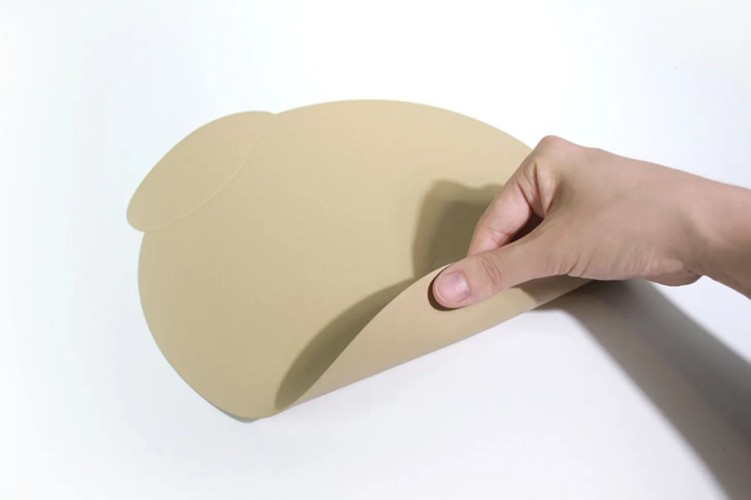Bear Vegan Leather Mouse Pad