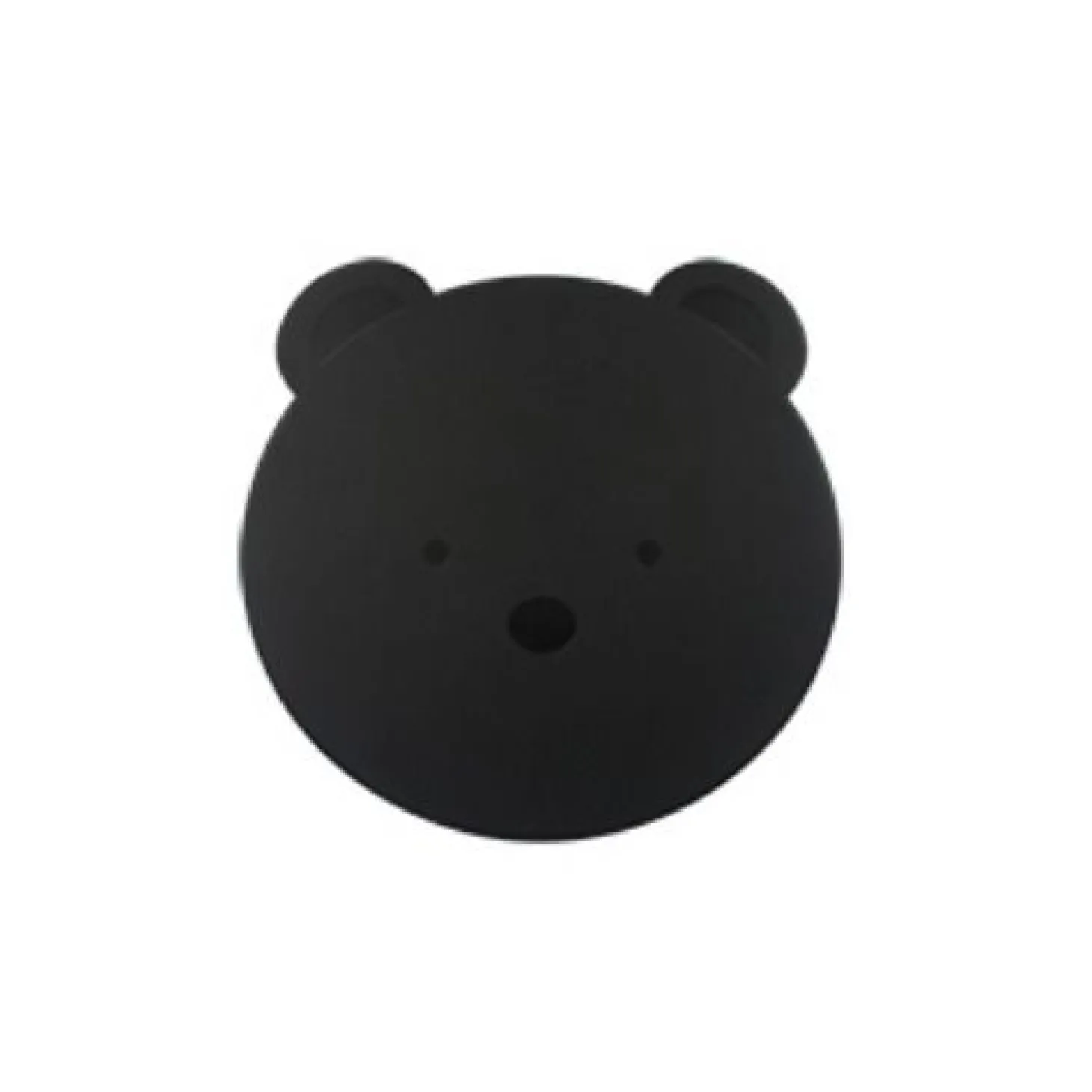Bear Vegan Leather Mouse Pad