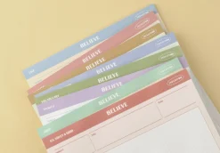 Believe B5 Study Notepad