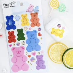 Big Size Jelly Bear Sticker