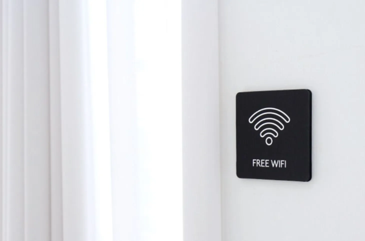 Black Pictogram Door Sign