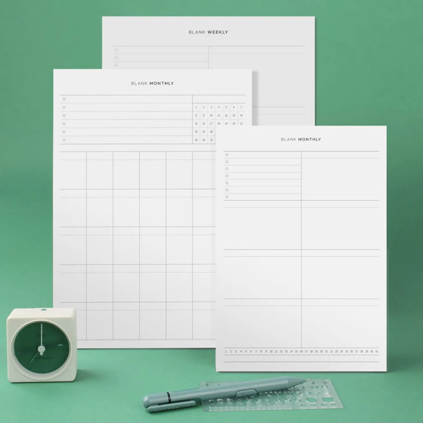 Blank Planning Notepad