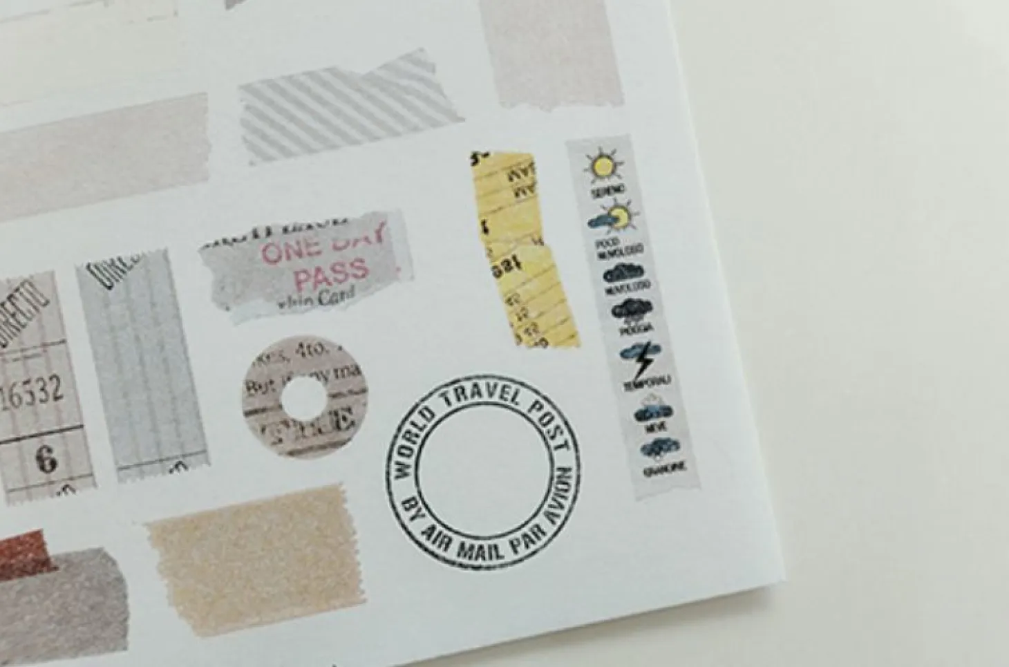 Bon Voyage Deco Sticker