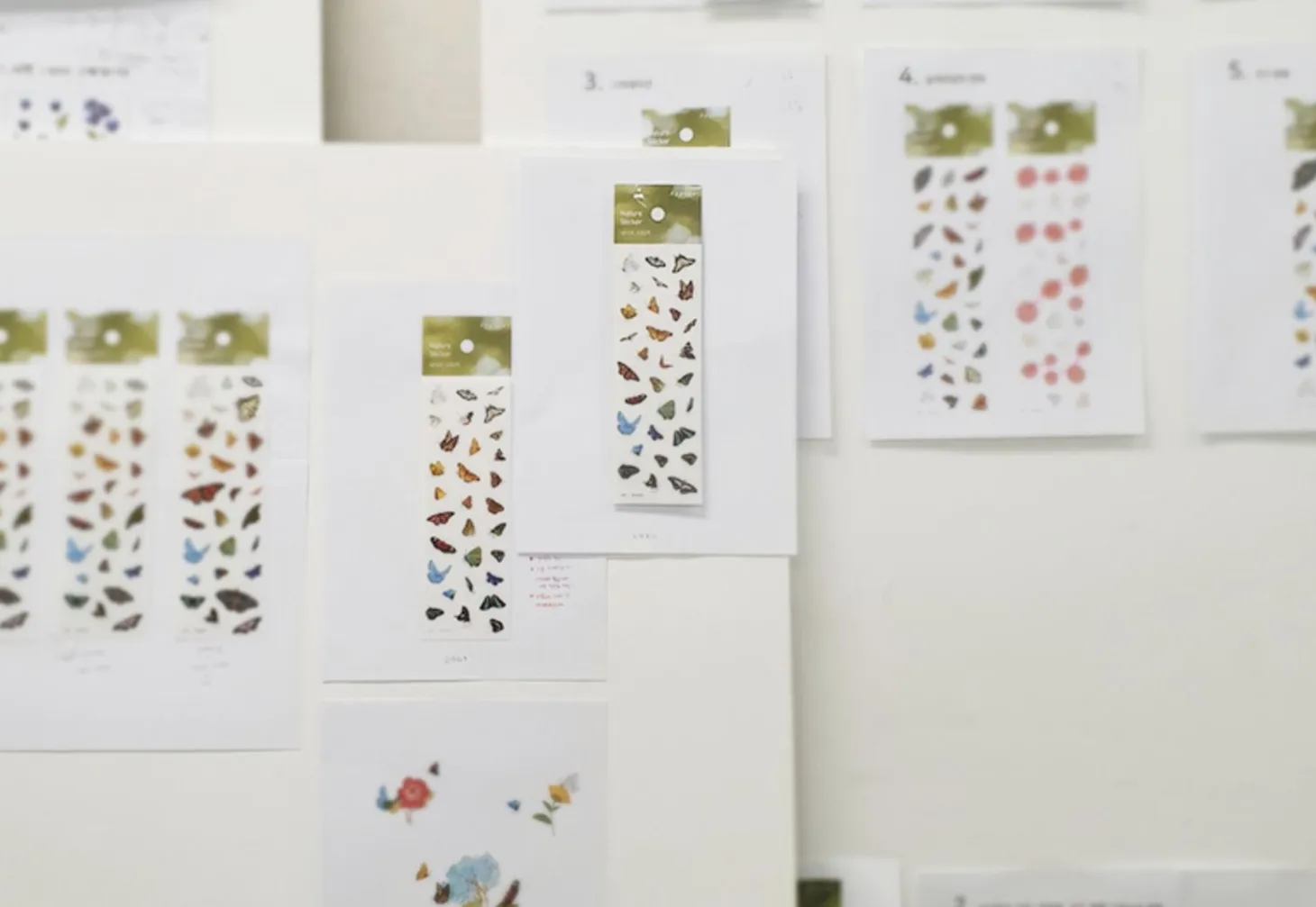 Butterfly Nature Sticker