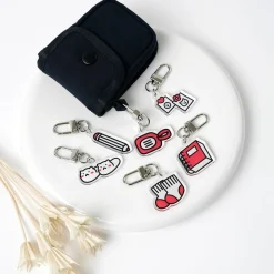 Button Earphone Pouch