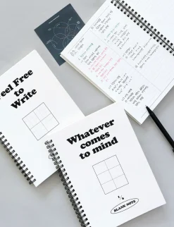 B&W A5 Spiral Notebook