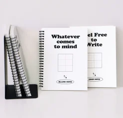 B&W A5 Spiral Notebook