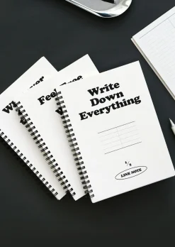 B&W A5 Spiral Notebook