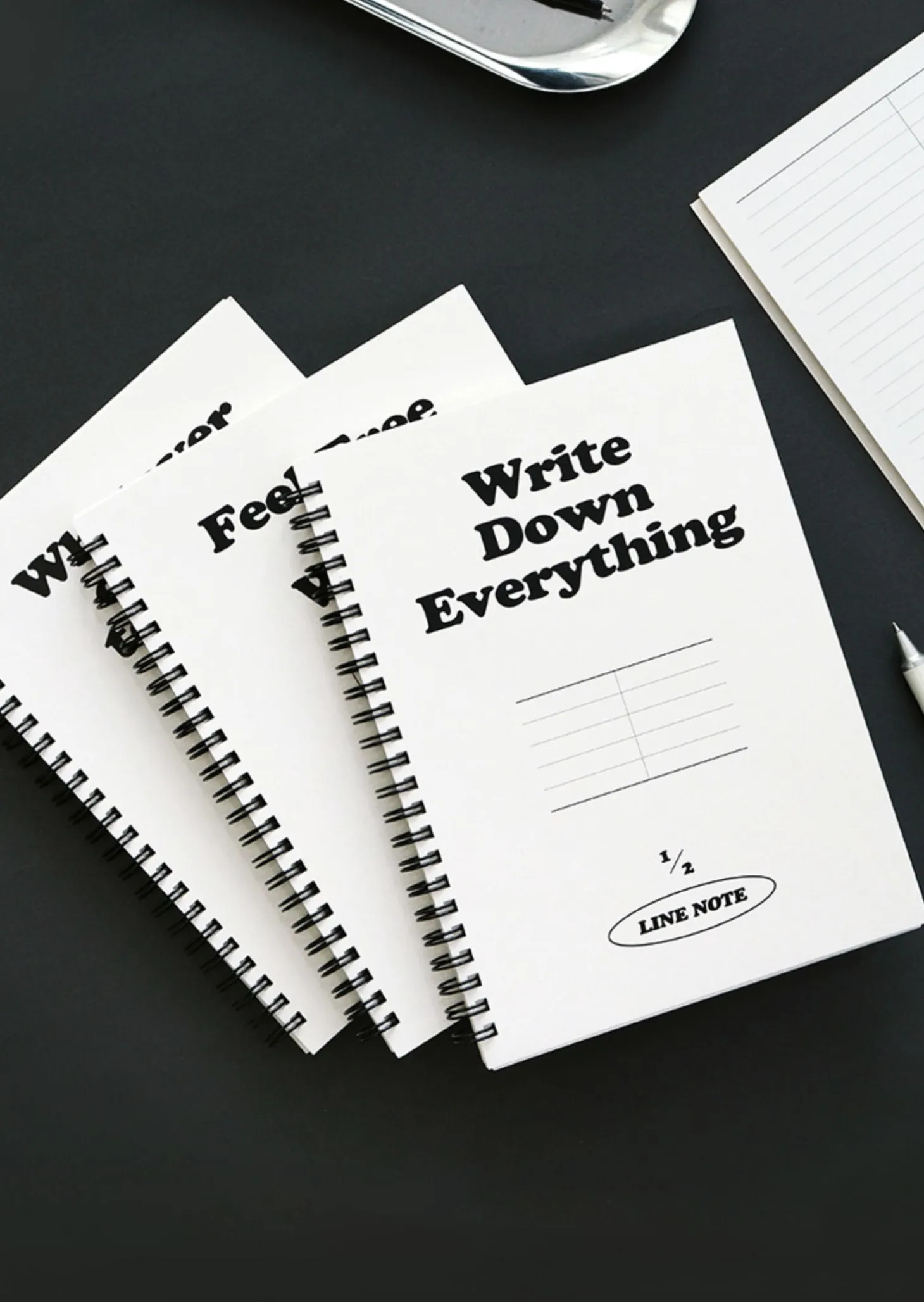 B&W A5 Spiral Notebook