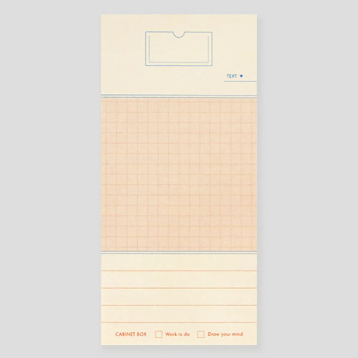 Cabinet Themed Notepad