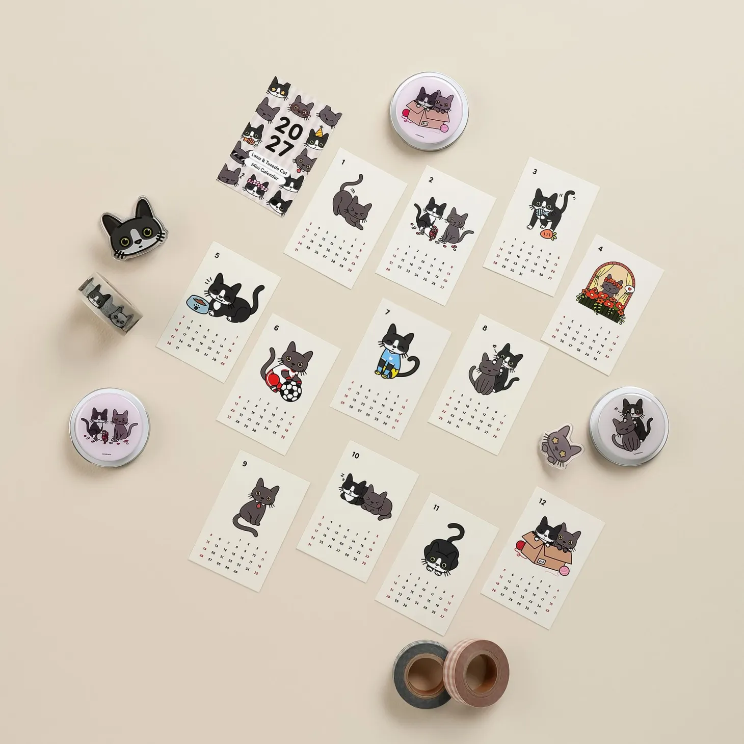 Cat Acrylic Pin Badge