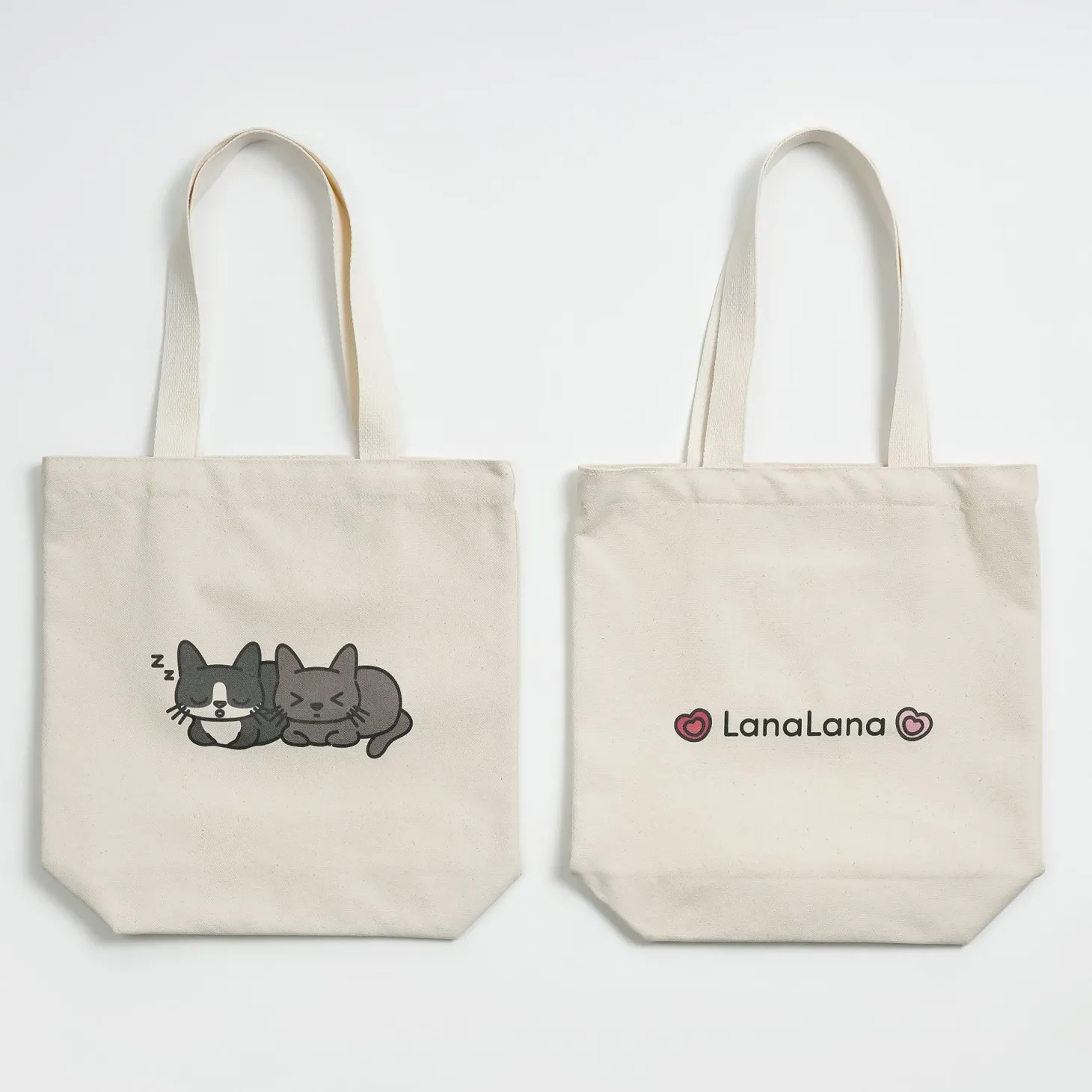 Cat Couple Tote Bag