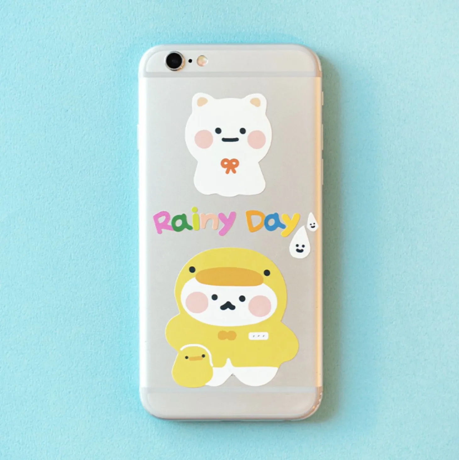Cat's Daily Life Removable Sticker