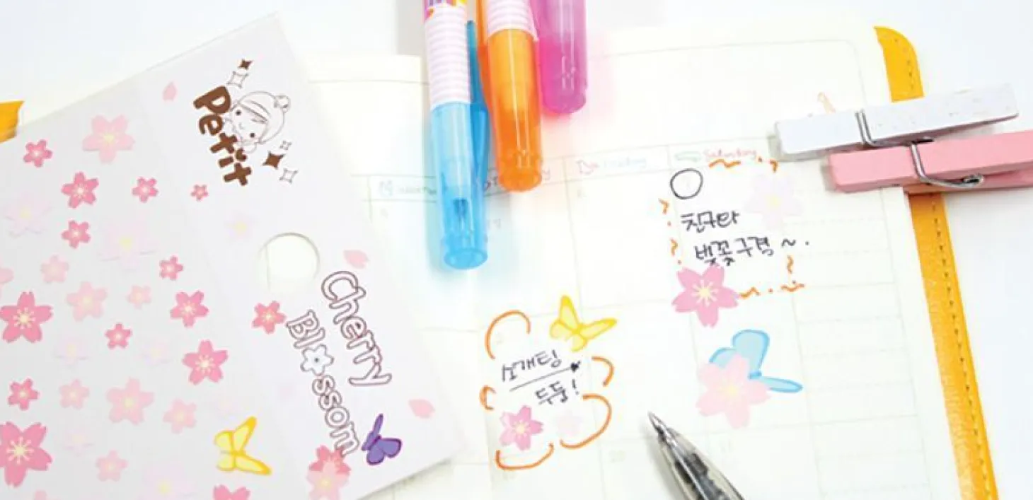 Cherry Blossom Deco Sticker