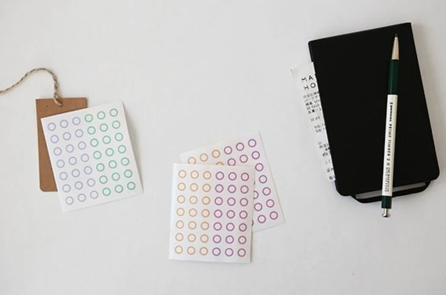 Circle Deco Sticker Set v2