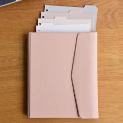 Classy Gentle 20 Ring A5 Binder Clutch