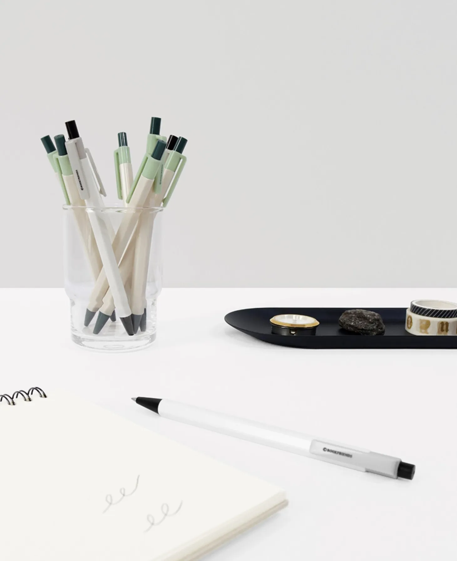 Color Block Hexagon Gel Pen