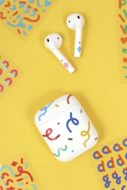 Color Combo Alphabet Removable Sticker