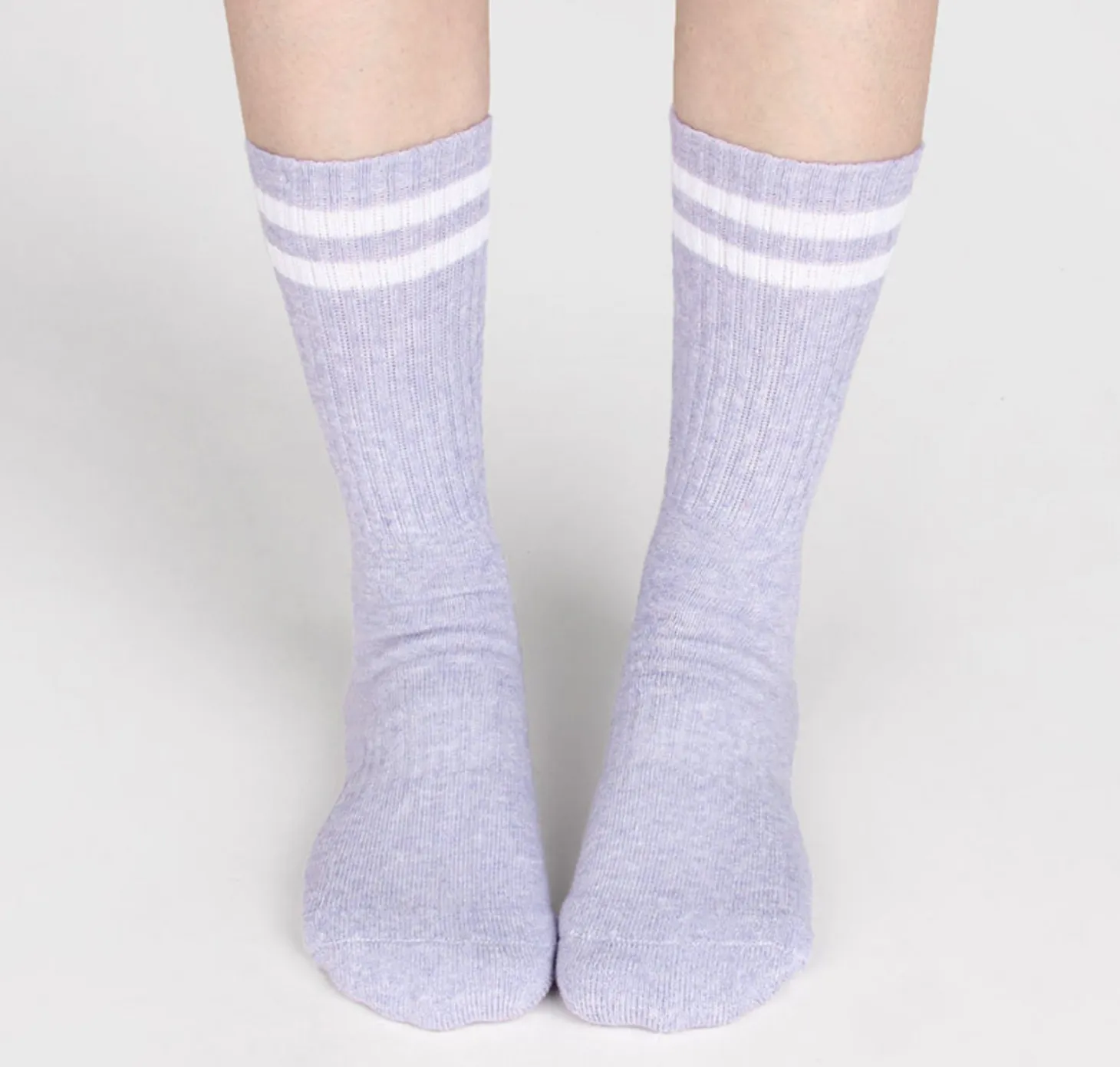Colorful Non-slip Athletic Crew Socks