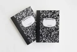 Composition A6 Plain Notebook v2