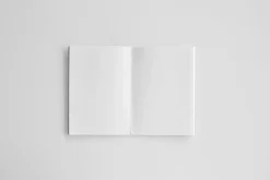 Composition A6 Plain Notebook v2