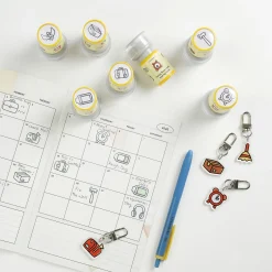Daily Routine Acrylic Key Ring