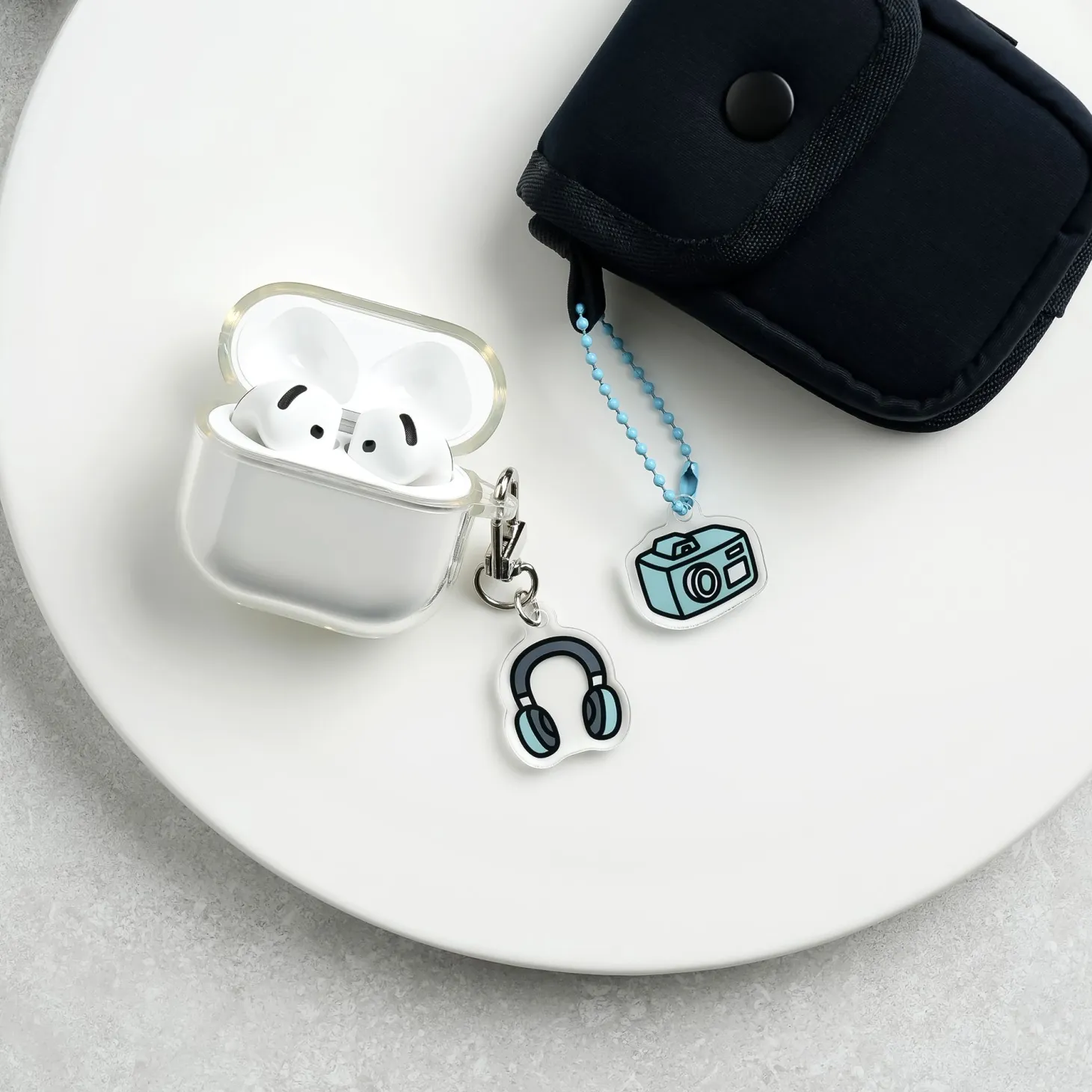 Daily Routine Acrylic Key Ring