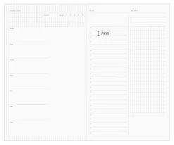 Daily Sequence One-Month Planner