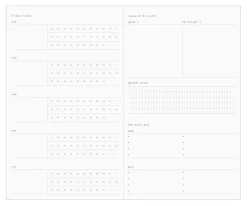 Daily Sequence One-Month Planner