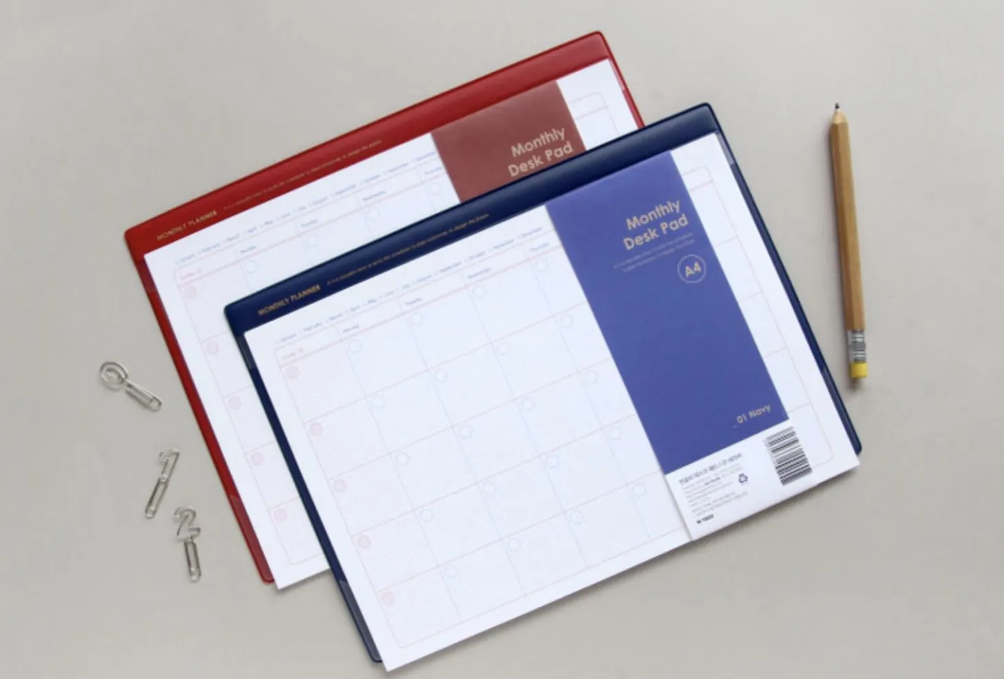 Dateless A4 Monthly Desk Pad