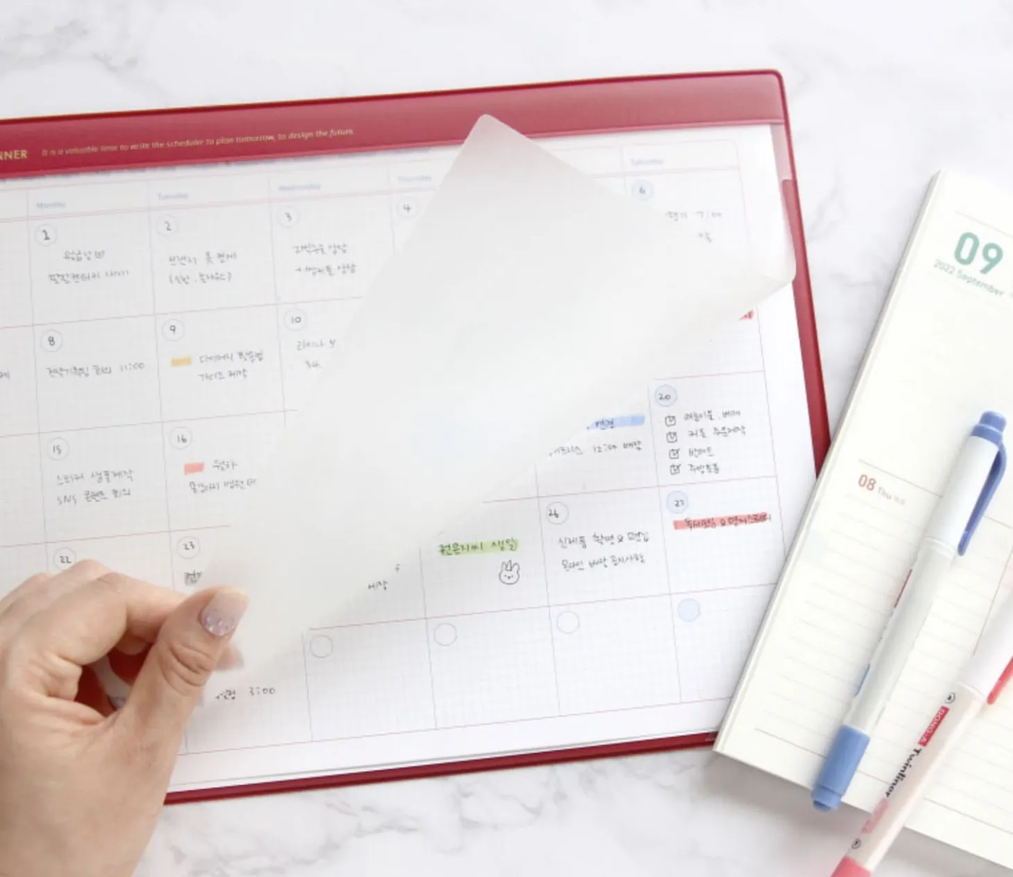 Dateless A4 Monthly Desk Pad