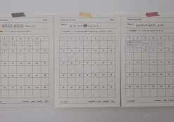 35 Days Goal Planning Notepad