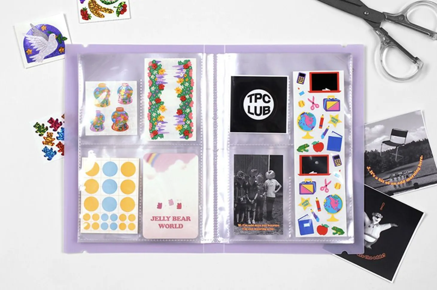 Deco Card Pocket File Holder