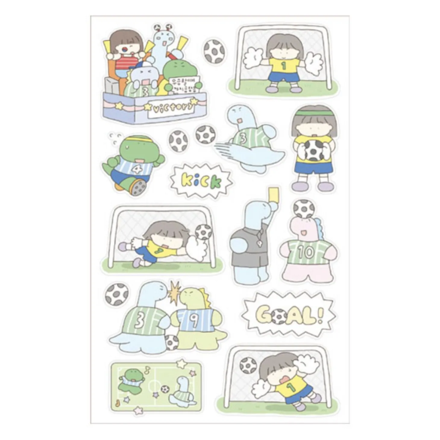 Dino Sports Deco Sticker
