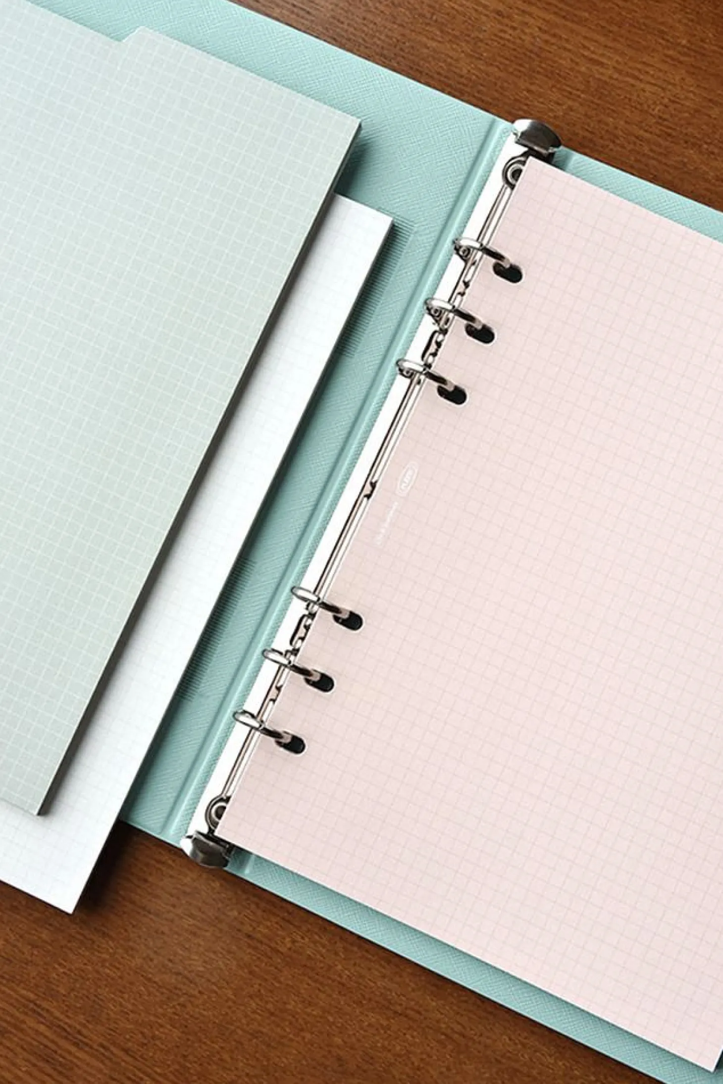 Double-sided Classy 6 Ring A5 Index Planner Refill