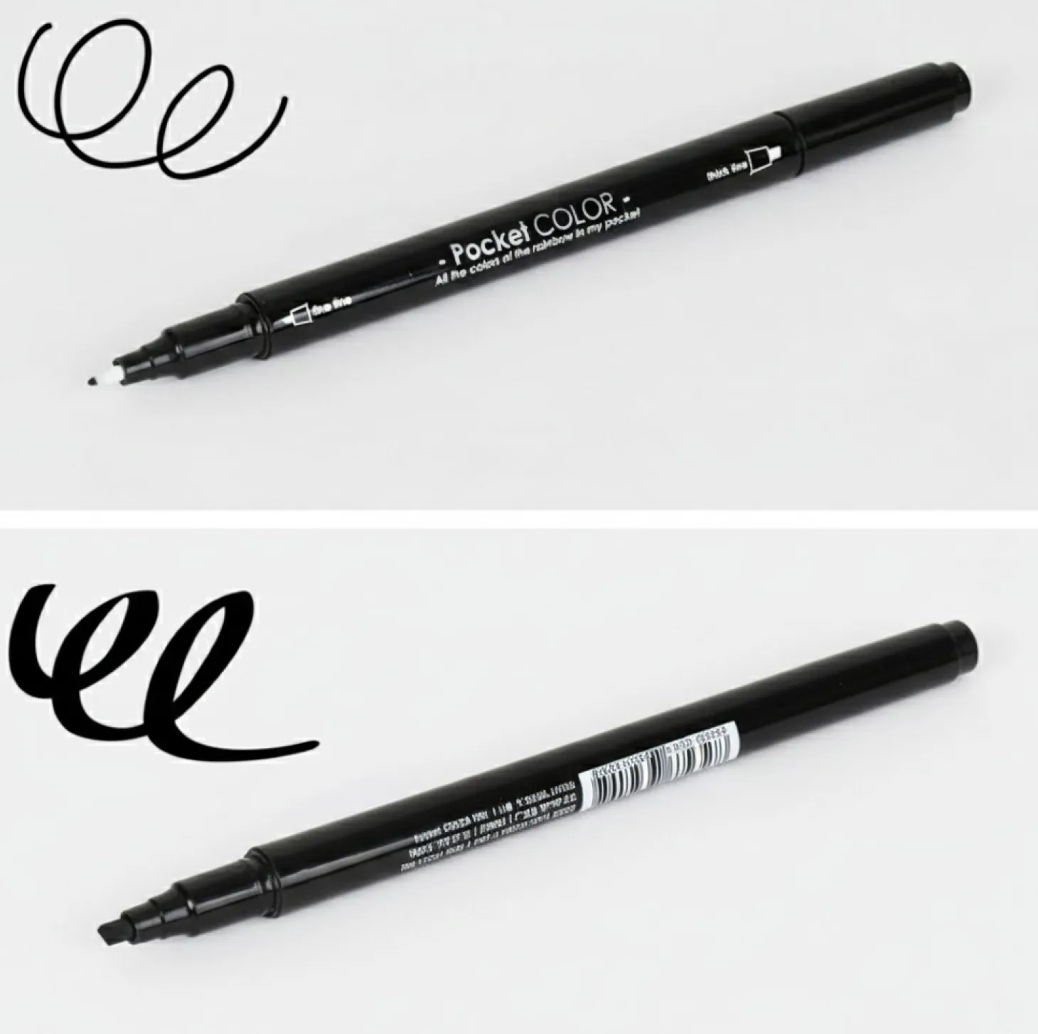 Dual Tip Pocket Color Pen