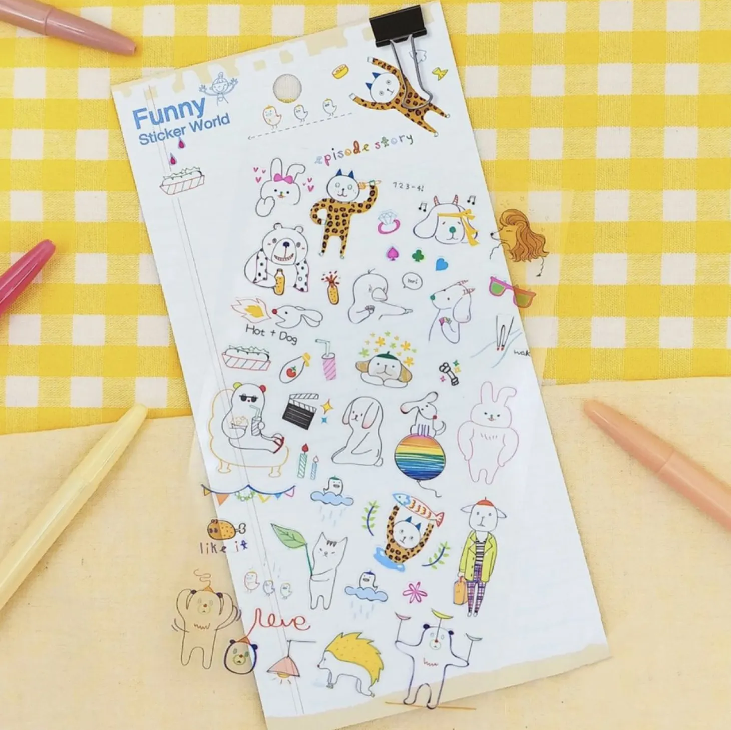 Episode Story PVC Sticker