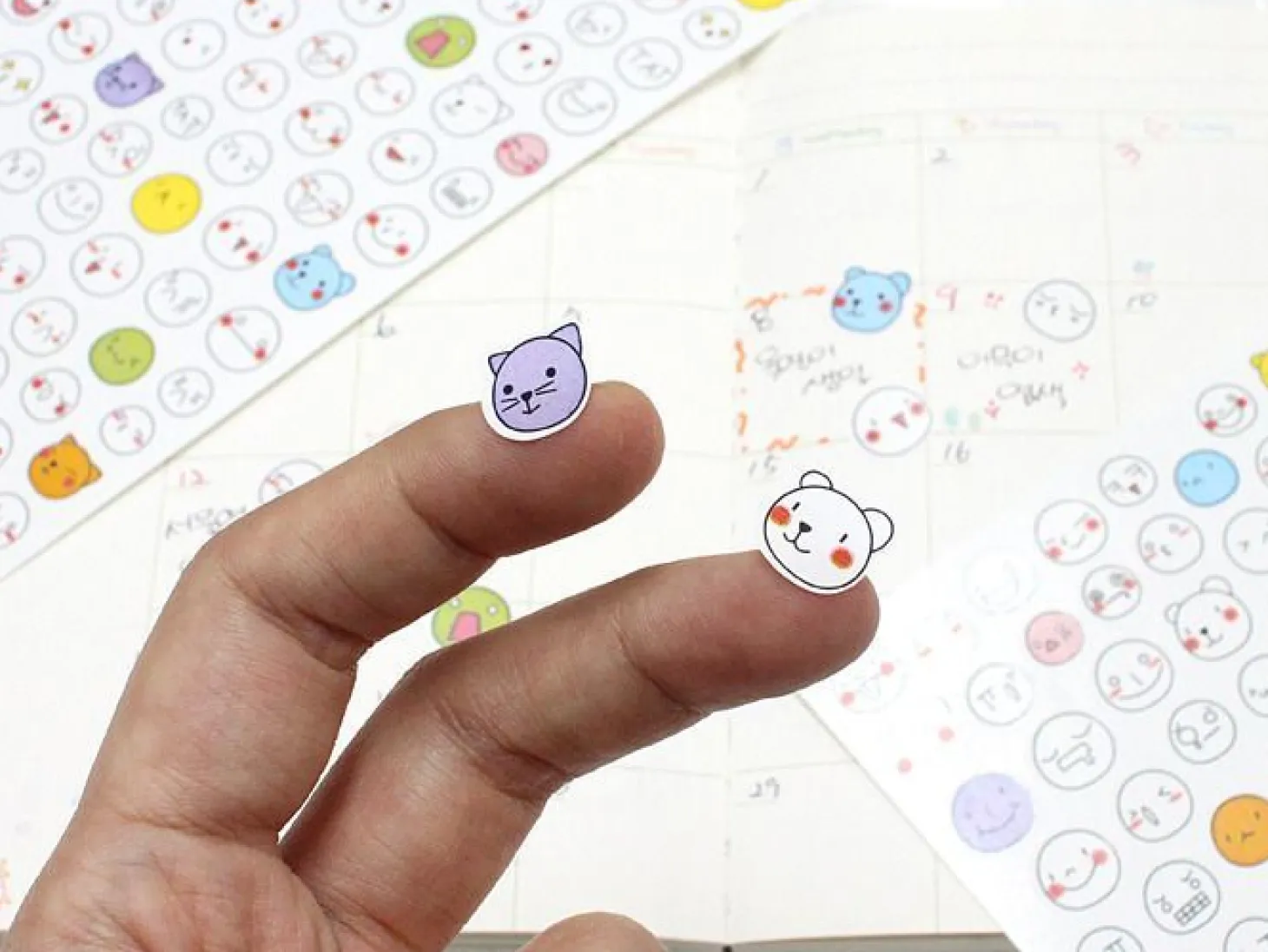 Face Emoji Sticker Set v1