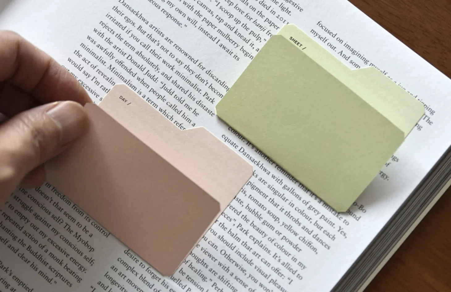 File Folder Sticky Note